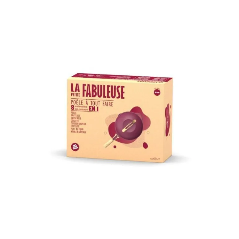 Poêle La Fabuleuse rubis ø 24 cm
