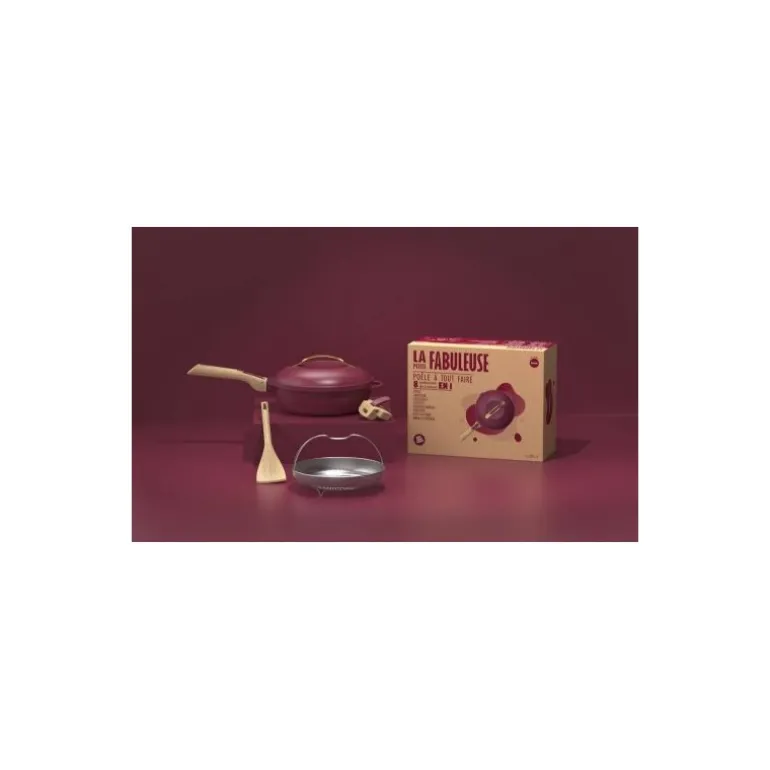 Poêle La Fabuleuse rubis ø 24 cm