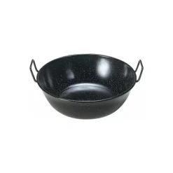 Poêle profonde émaillée avec anses 40 cm