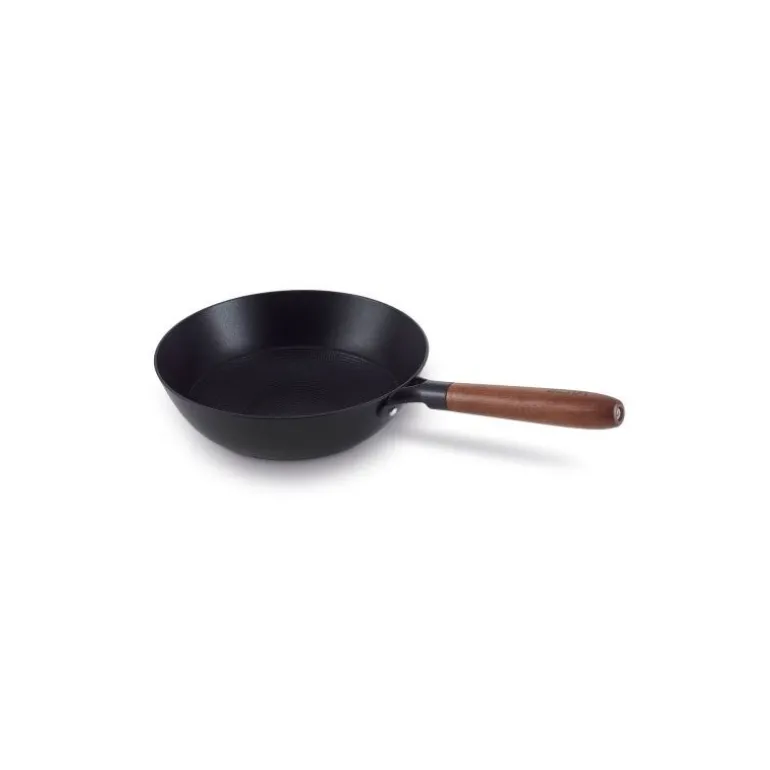 Poêle wok fer émaillé Mandala ø 24 cm