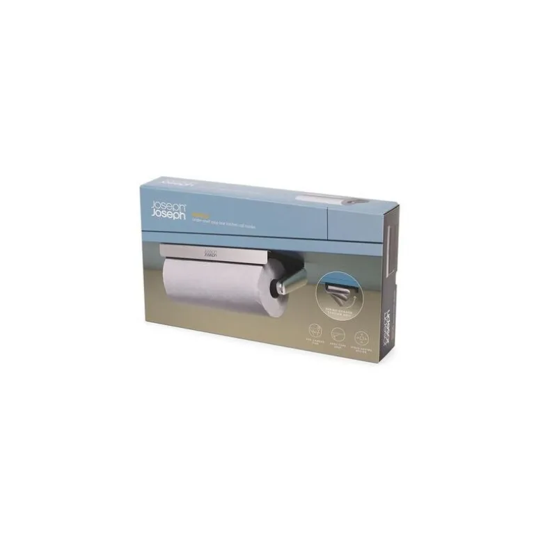 Porte rouleau essuie-tout Roll Grip inox à fixer