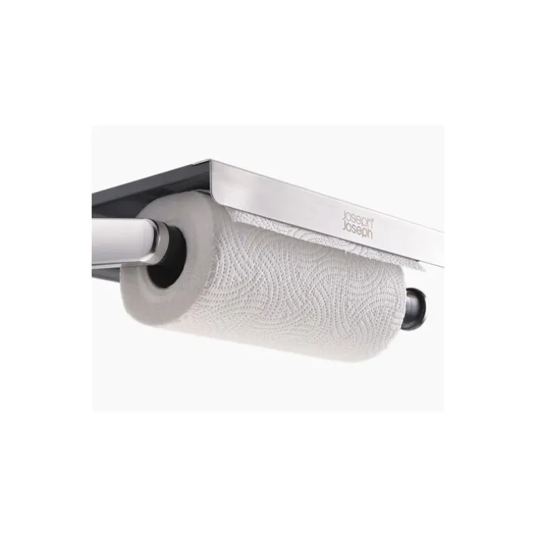 Porte rouleau essuie-tout Roll Grip inox à fixer