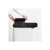 Poubelle Bo Touch Bin Hi blanche 2 x 30 L