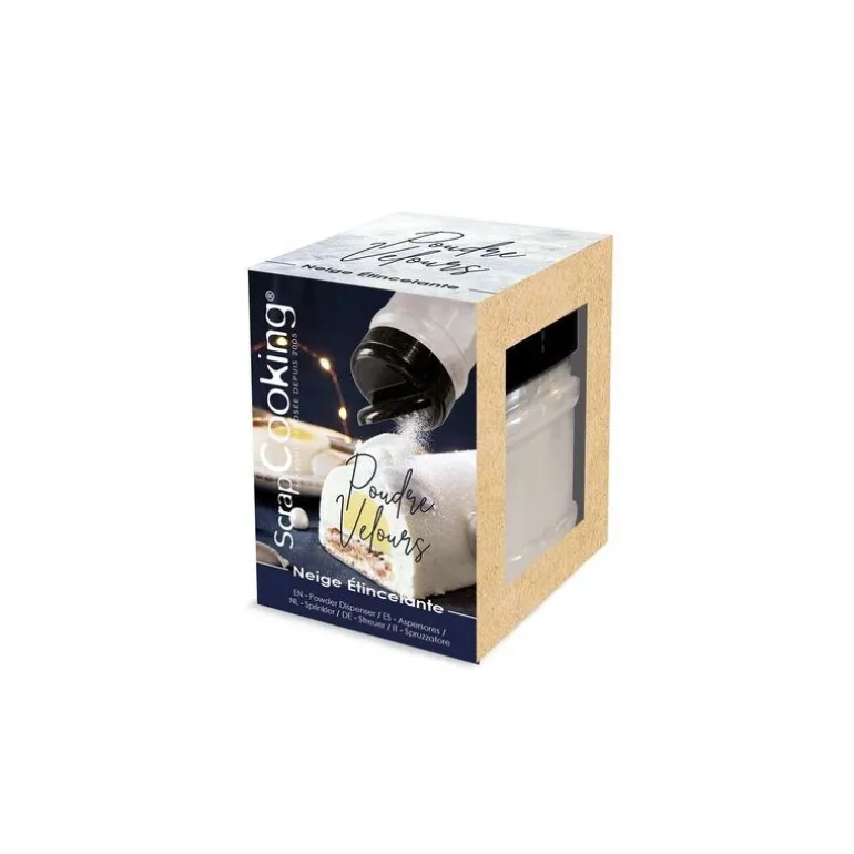 Poudre velours neige étincelante - 100g