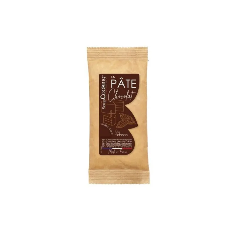 Pâte de modelage au chocolat intense 250g