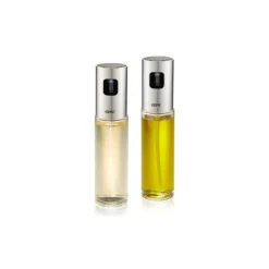 Pulvérisateur huile et vinaigre en verre - lot de 2