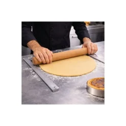 Règle à niveler pâtisserie aluminium 40 cm - par 6