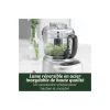 Robot mini préparateur gris perle 0,90 l