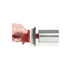 Rouleau à pâtisserie inox avec anneaux 34 cm Lacor