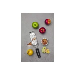 Râpe lame double tranchant gourmet noire