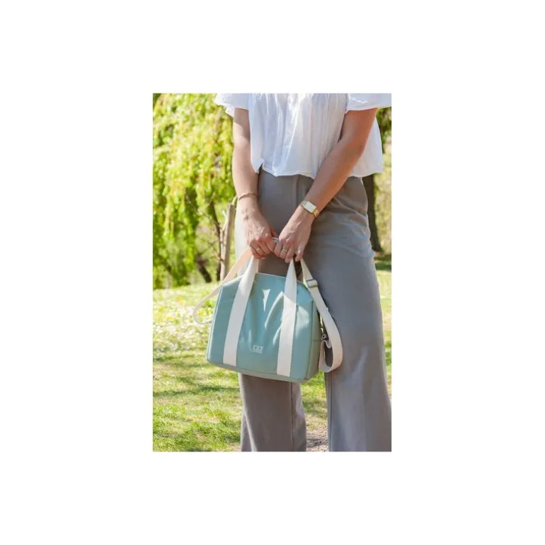 Sac repas isotherme MB Elegant vert natural 12 L