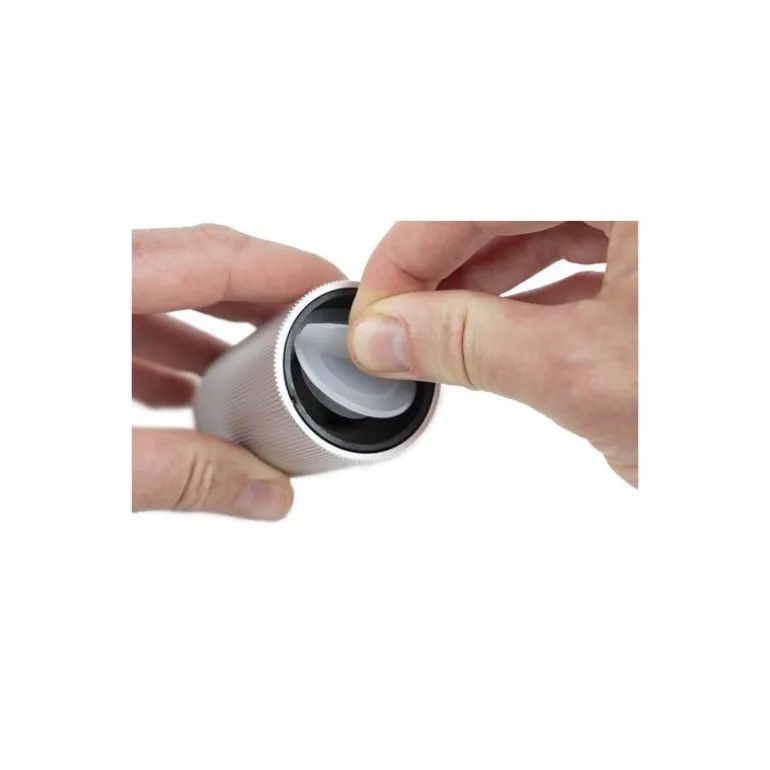 Salière Line aluminium 7 cm