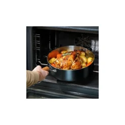 Sauteuse inox La Merveilleuse noir graphite ø 28 cm