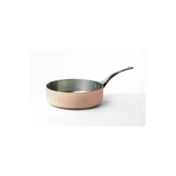 Sauteuse prima matera bords droits cuivre induction