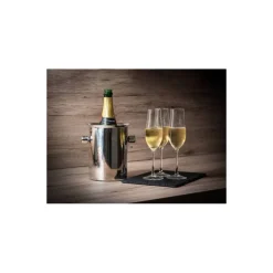 Seau à champagne équilibreur thermique inox