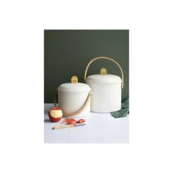 Seau à compost crème 3,5 L