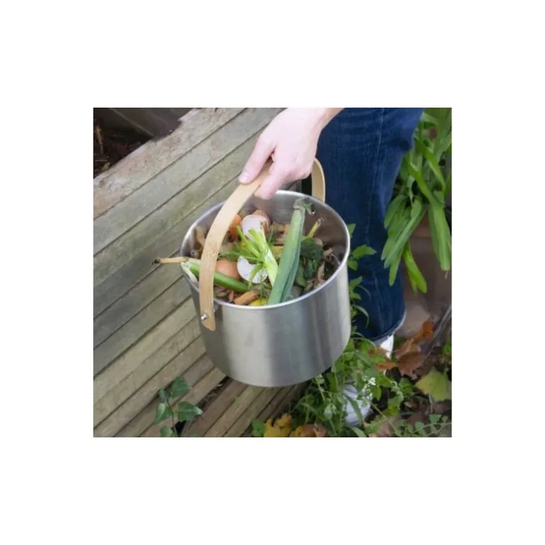 Seau à compost inox 7 L