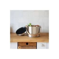 Seau à compost inox 7 L