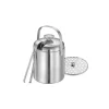 Seau à glace Freddo avec pince inox