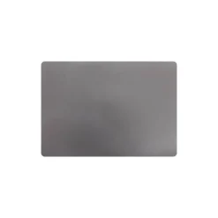 Set de table rectangle cuir gris 43 x 30 cm