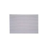 Set de table rectangle PVC blanc et beige 45 x 30 cm