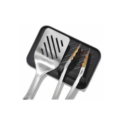 Set de 2 ustensiles pour barbecue, spatule + pince de service