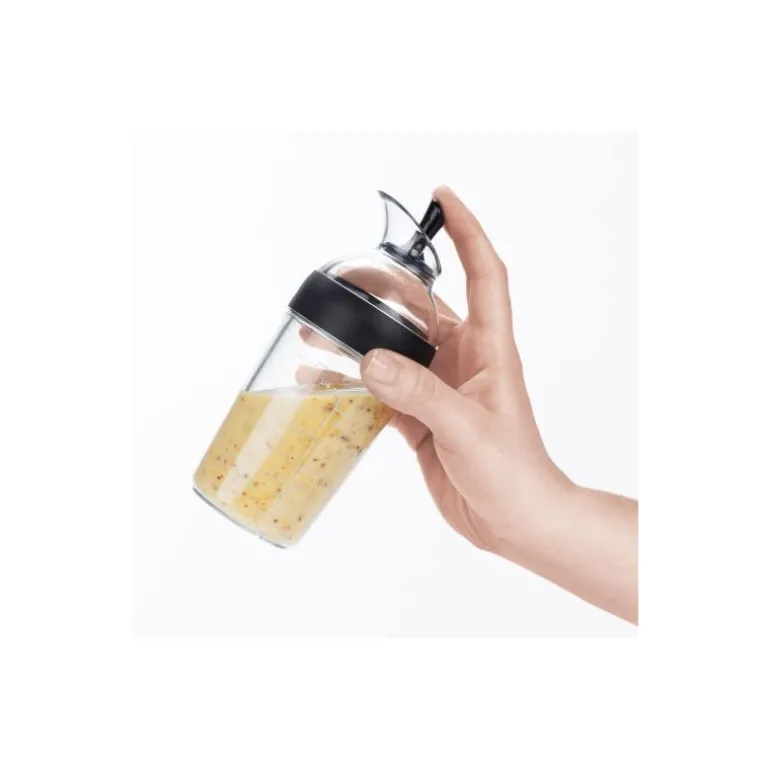 Shaker à vinaigrette noir 236 ml