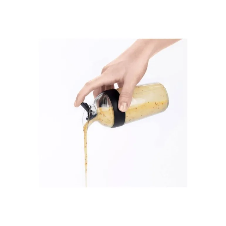 Shaker à vinaigrette noir 236 ml