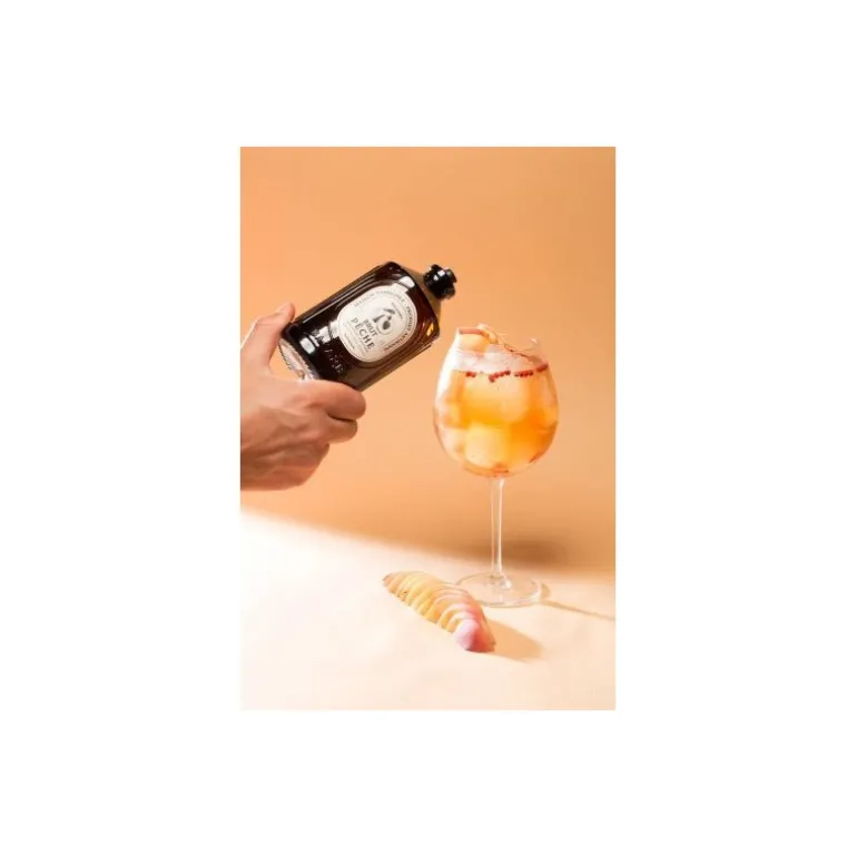 Sirop pêche blanche brut bio 400 ml
