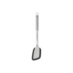 Spatule droite inox et silicone 34,5cm
