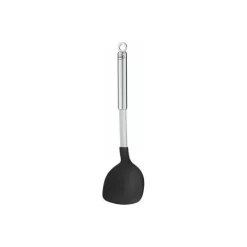 Spatule à wok silicone et inox 37 cm