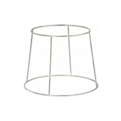 Support plateau fruits de mer chrome
