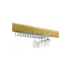 Support verres chrome fixation suspendue