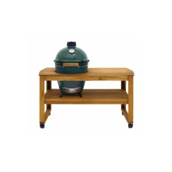 Table en bois sans roulettes pour Big Green Egg Large
