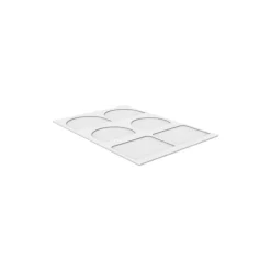 Tapis silicone forme embout de bûche 6 empreintes