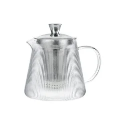 Théière Darjeeling verre avec filtre dévissable 0,8 L