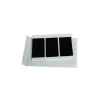 Étiquette autocollante ardoise 13 x 11 x 2 cm - boite de 10