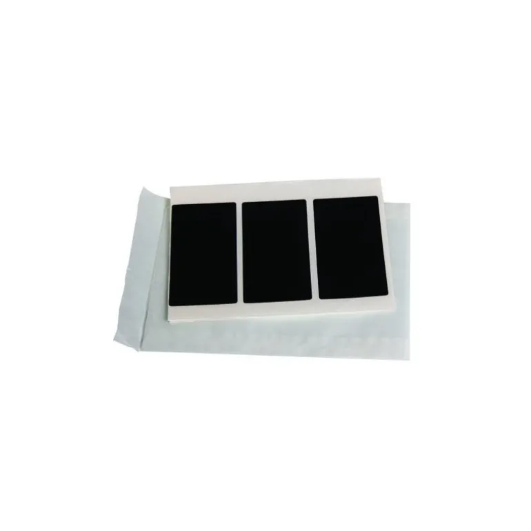 Étiquette autocollante ardoise 13 x 11 x 2 cm - boite de 10