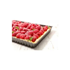 Tourtière cannelée antiadhérente 23 x 23 x 2,5 cm