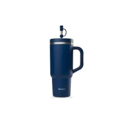 Travel cup isotherme bouchon étanche bleu nuit 90 cl
