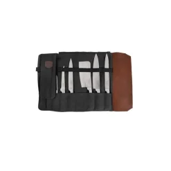 Trousse couteaux coton waxé