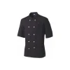 Veste polycoton m. courtes noire T. XXL