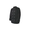 Veste polycoton m. longues noire T XS