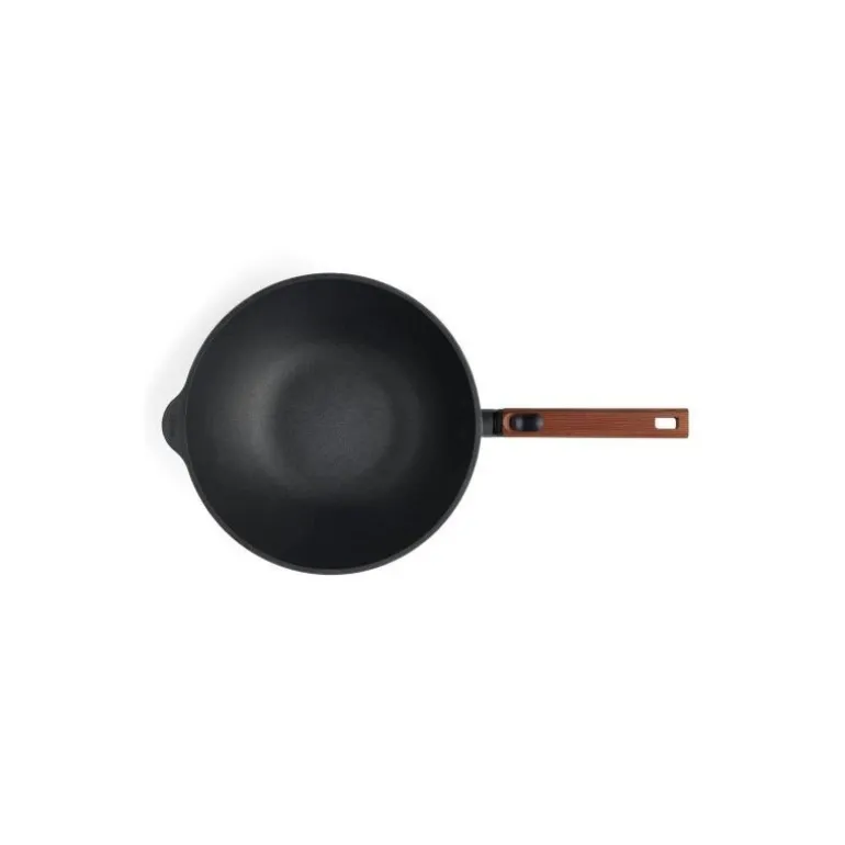 Wok fonte d'aluminium Diamond Eco Logic - Ø 30 cm
