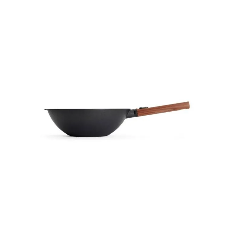 Wok fonte d'aluminium Diamond Eco Logic - Ø 30 cm