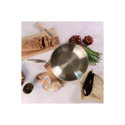 Wok Triply inox ø 28 cm